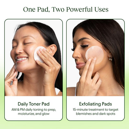 Korean Skincare Anti-Aging, Dark Spot & Wrinkle Minimizing Toner Pads with Snail Mucin